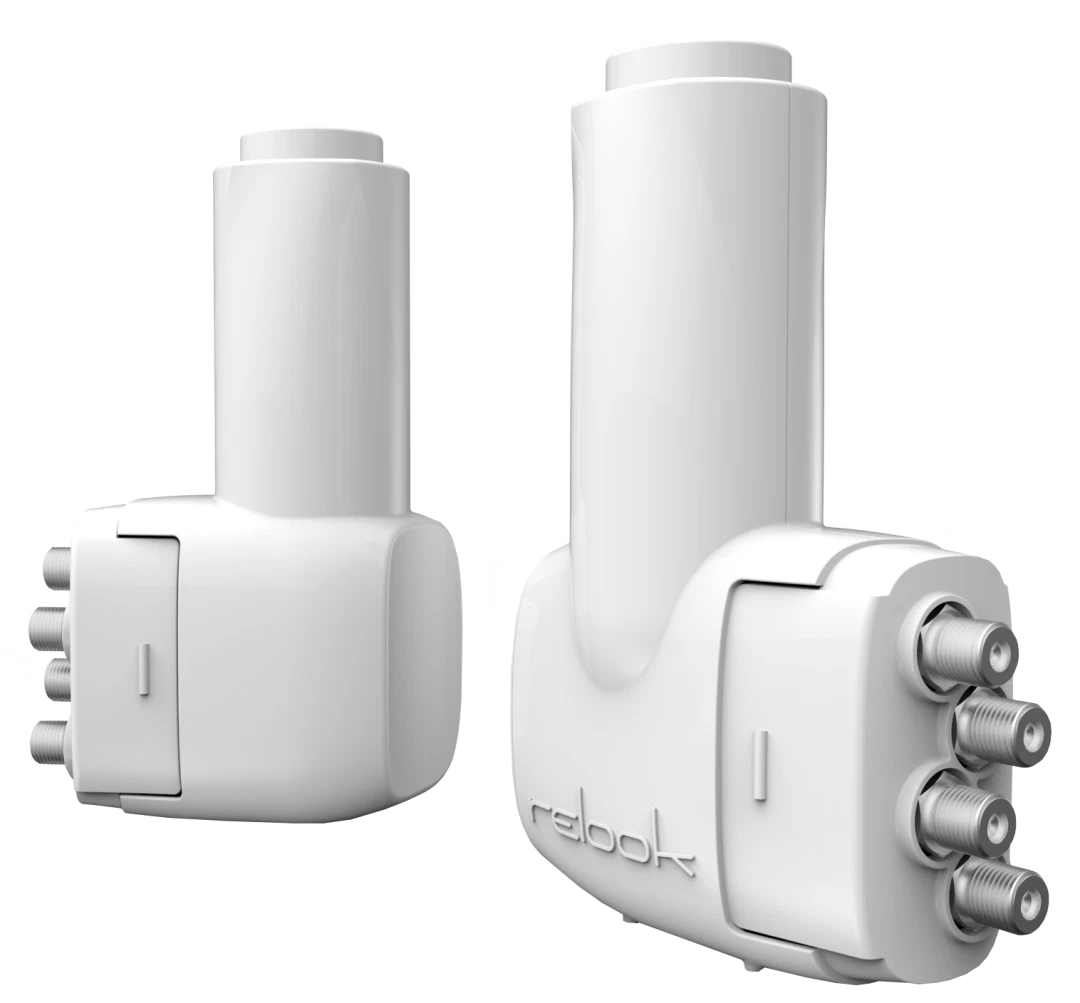 Relook RE-QT1EC Quattro Slim Feed Easy Connect LNB (for multiswitch)