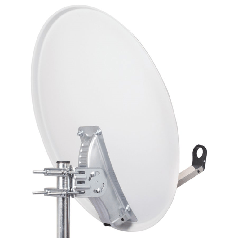 Triax dish 65 cm. light grey