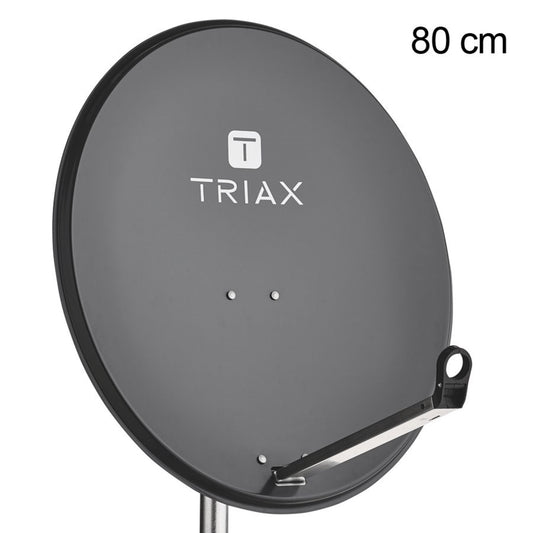 Triax dish 80 cm. Anthracite 