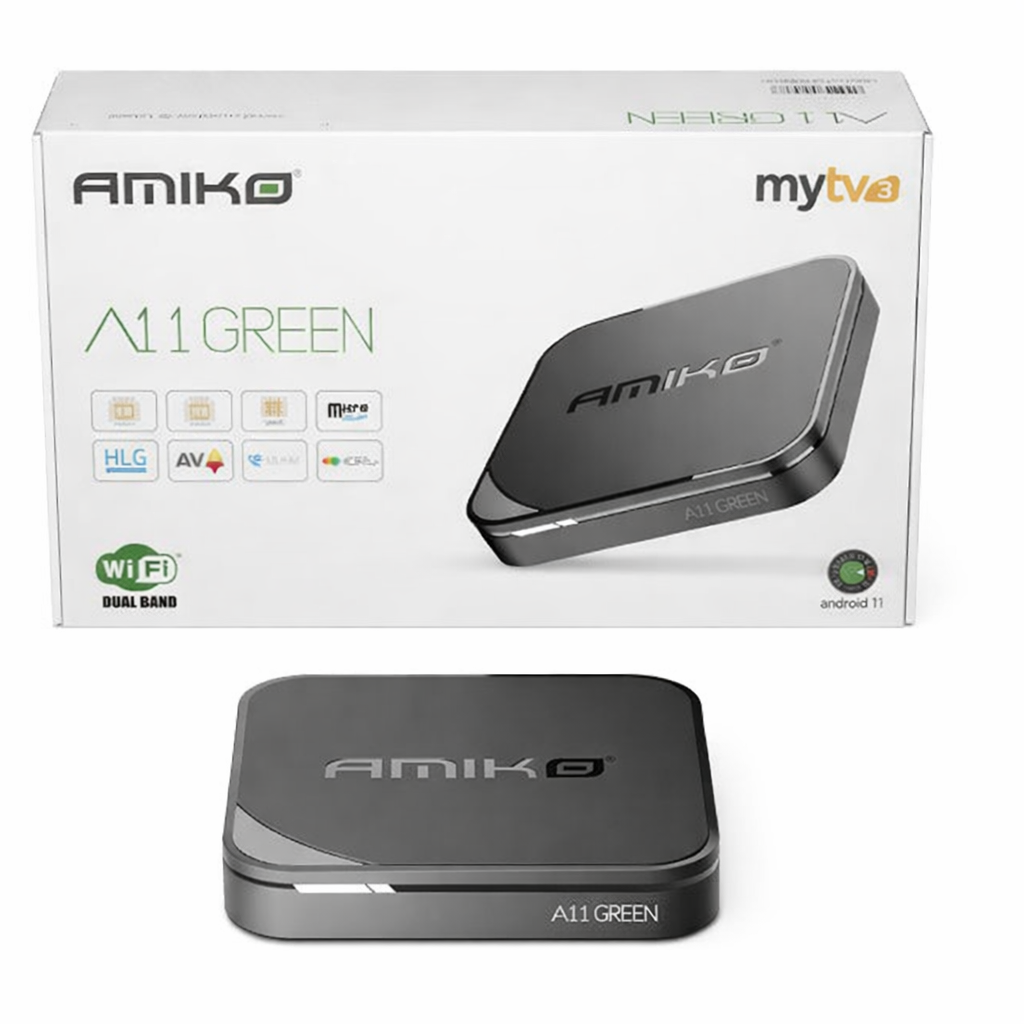 amiko-a11-green-streaming-speler-verpaking-jepesat