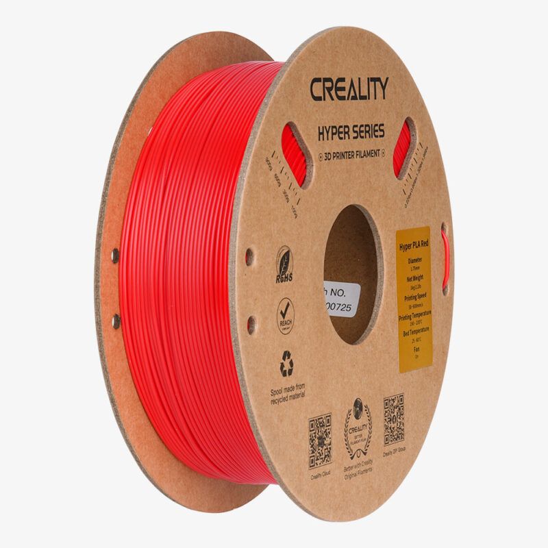 Creality Hyper PLA 3D-Printer Filament 1,75mm 1kg - Rood
