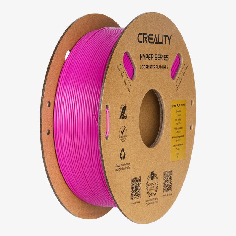 Creality Hyper PLA 3D-Printer Filament 1,75mm 1kg - Paars
