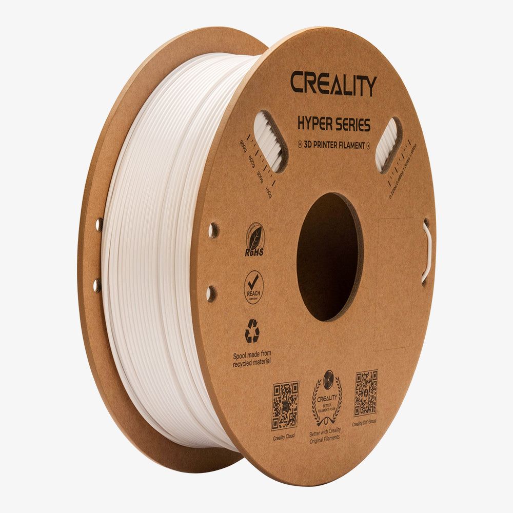 Creality Hyper PETG 3D-Printer Filament 1,75mm 1kg - Wit Creality Hyper PETG 3D-Printer Filament 1,75mm 1kg - Wit