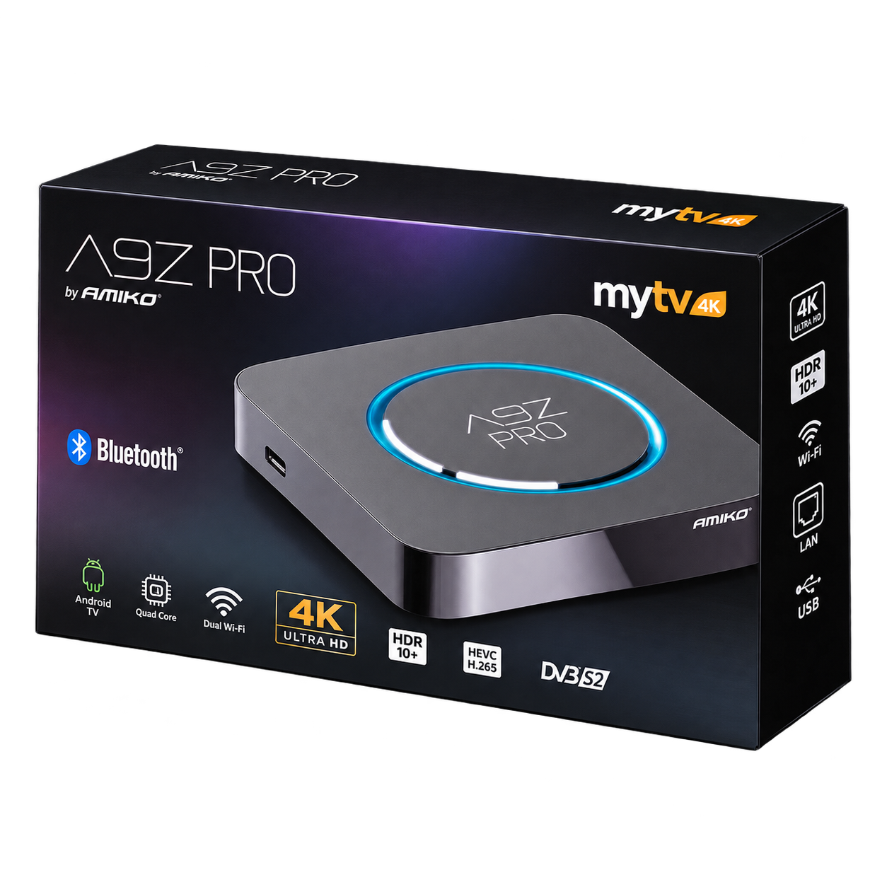 Amiko A9Z Pro Android TV ontvanger