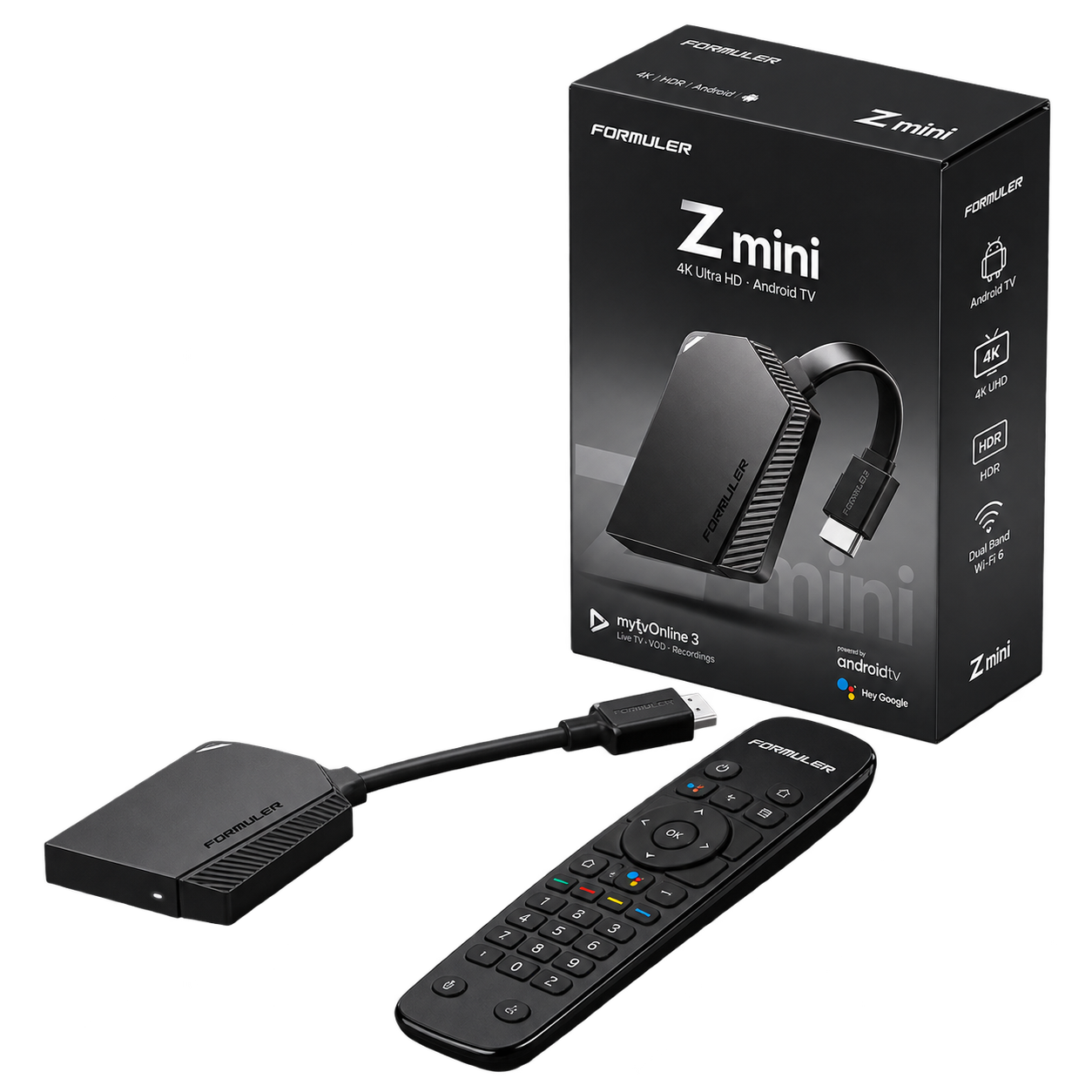 Formuler Z Mini IPTV en Android TV ontvanger