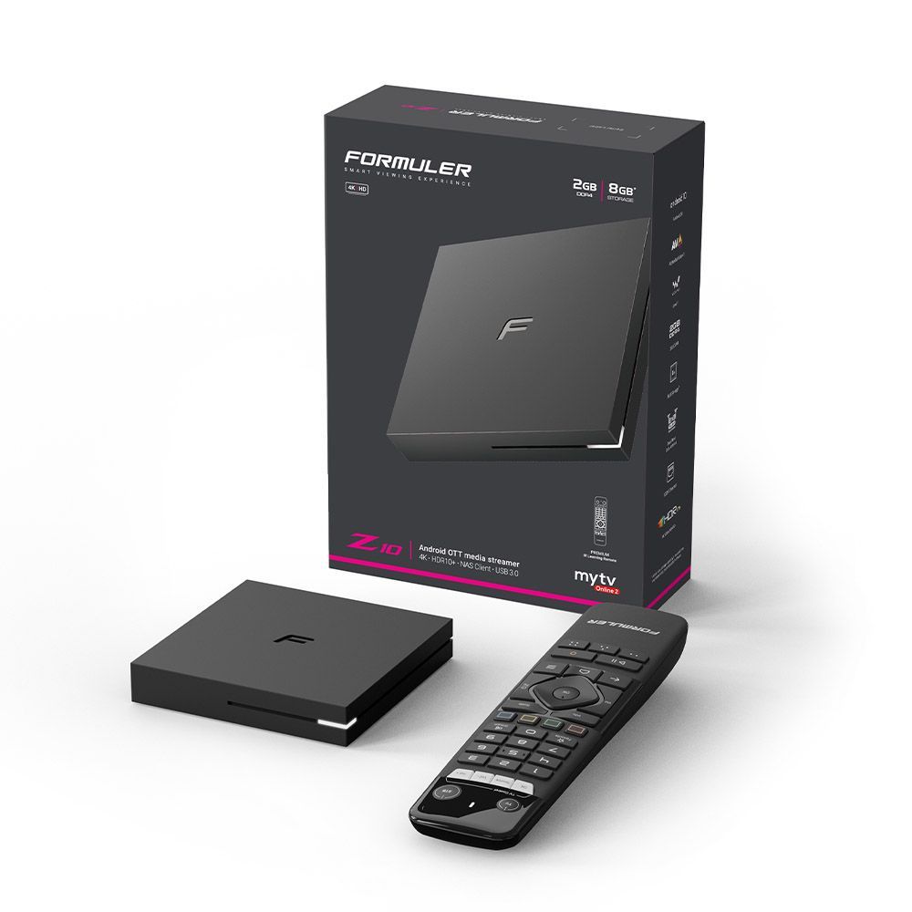 formuler-z10-iptv-box-met-android.jpg Formuler Z10 Android TV Mediaspeler 4K - Afbeelding 1