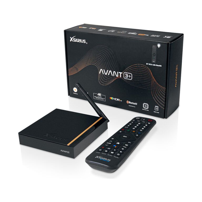 Xsarius Avant 3+ 4K IPTV Box