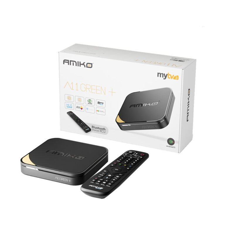 Amiko A11 Green Plus IPTV Set Top Box