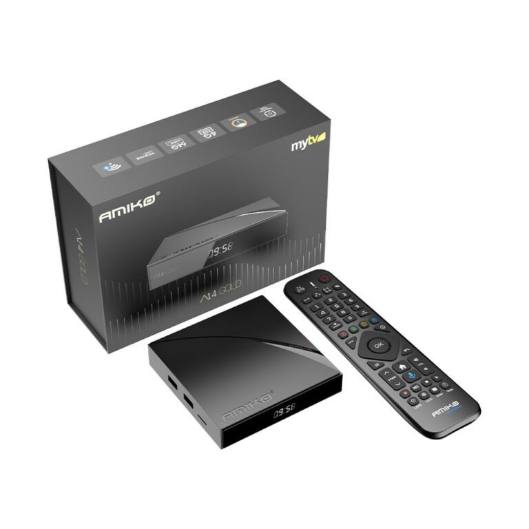 Amiko A14 Gold IPTV Set Top Box – Media streamer