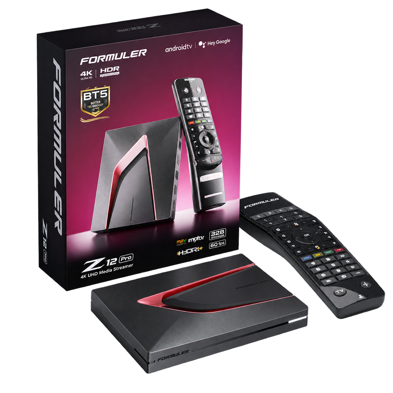 Formuler Z12 Ultra IPTV en Android TV-mediaspeler