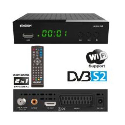 Edision Proton S2 plus LED DVB-S2 FTA
